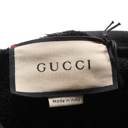 Gucci Sweatshirts Tops 776844 Cotton Black Pink S Logo