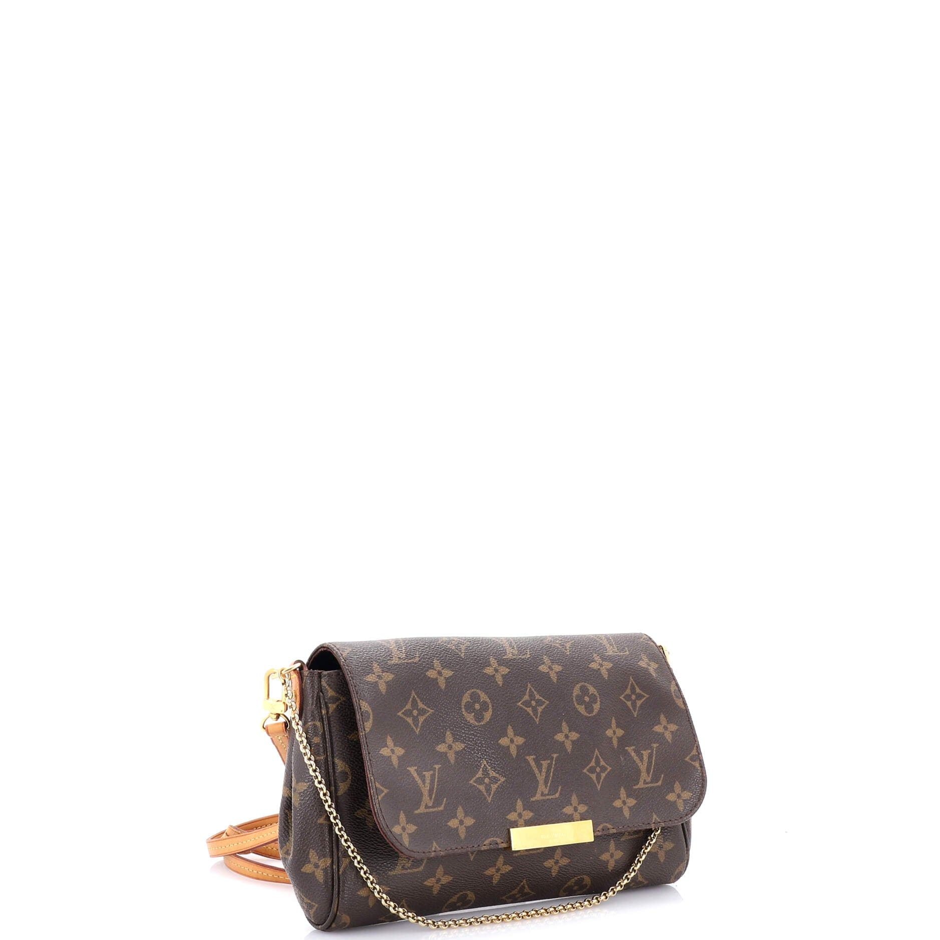 Louis Vuitton Favorite Handbag Monogram Canvas Mm