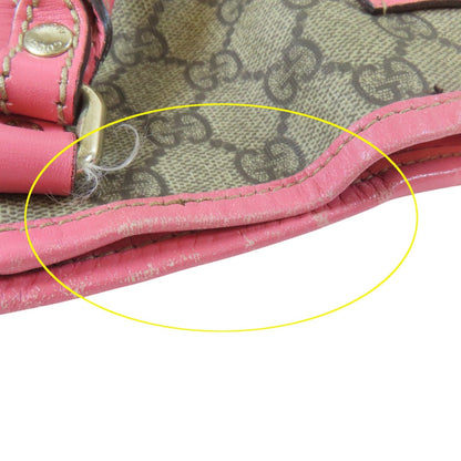 Gucci Gg Supreme Tote Bag Pvc Canvas Brown 197953