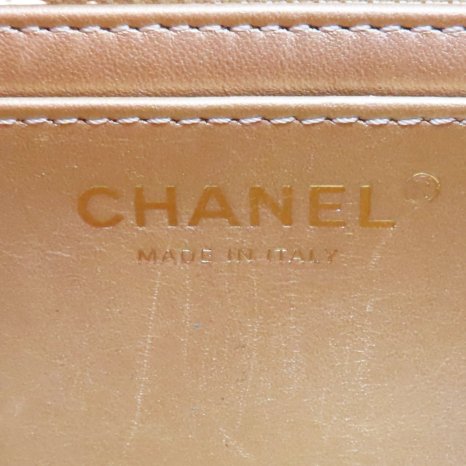 Chanel Matelasse Coco 17 Pearl Crush Shoulder Lambskin Pink Gold Metal