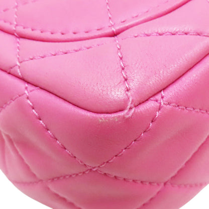 Chanel Matelasse Coco 17 Pearl Crush Shoulder Lambskin Pink Gold Metal