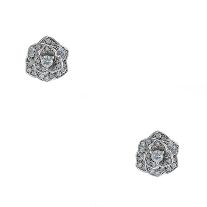 Piaget Rose diamonds and gold earrings