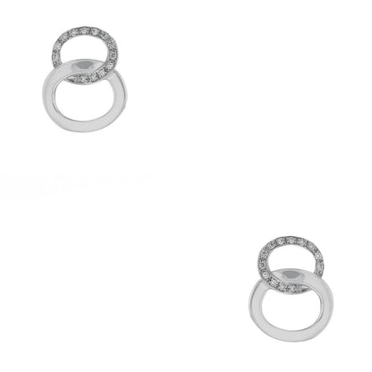 Pomellato Brera diamonds and gold earrings