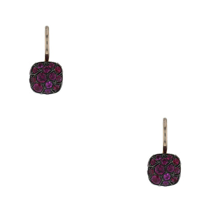 Pomellato Nudo rubies and gold earrings