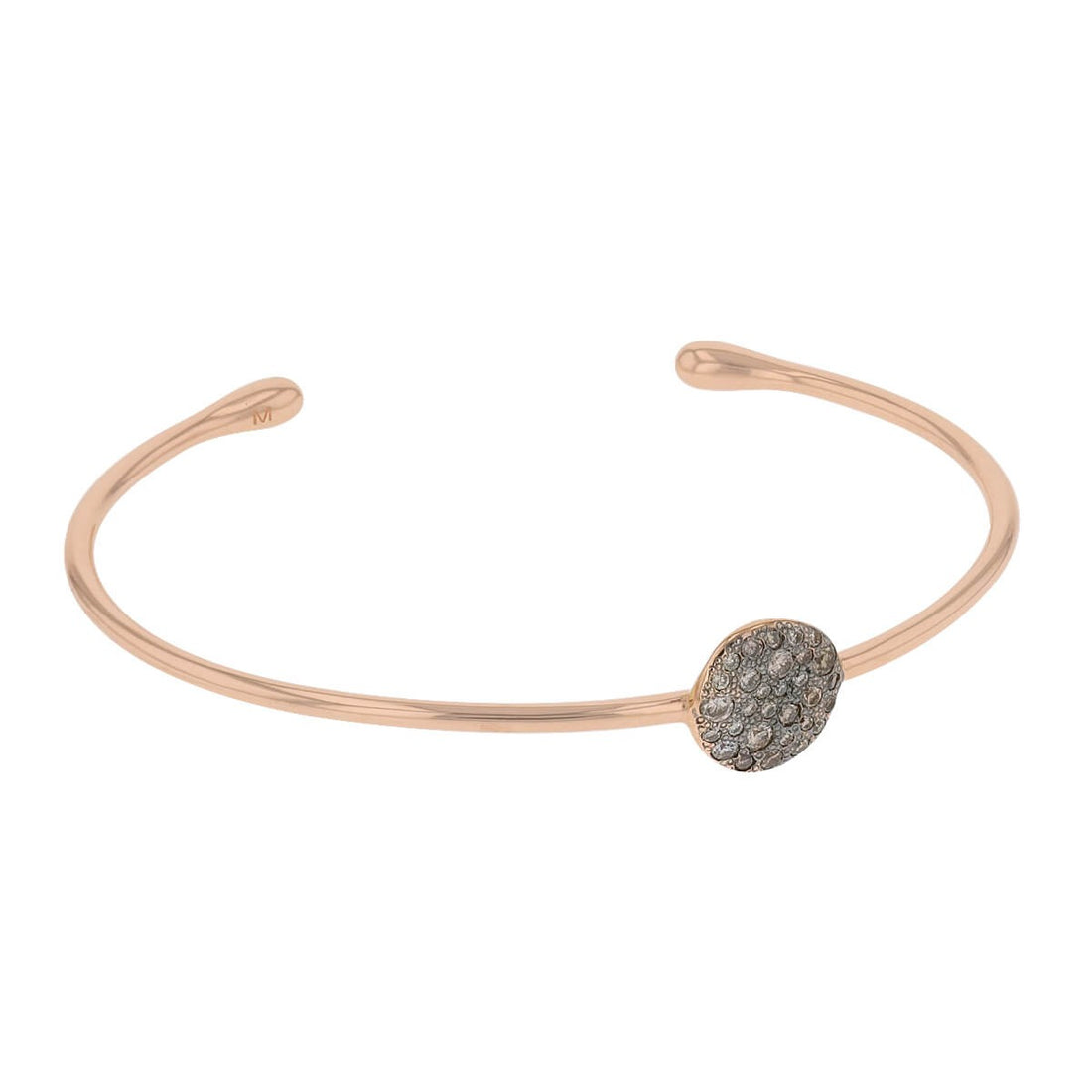 Pomellato Sabbia diamonds and gold bracelet