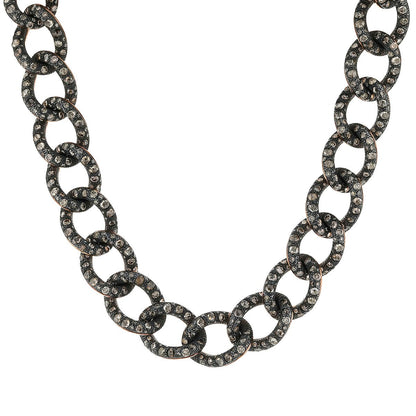 Pomellato Tango diamonds and gold necklace
