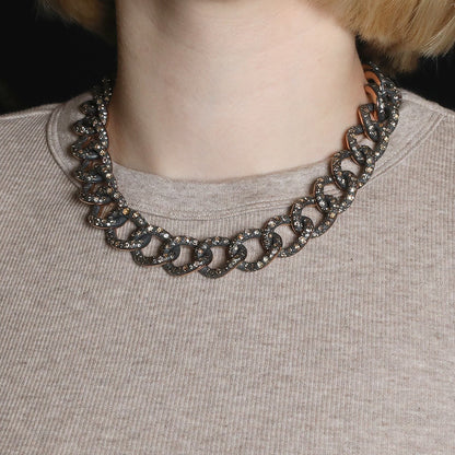 Pomellato Tango diamonds and gold necklace