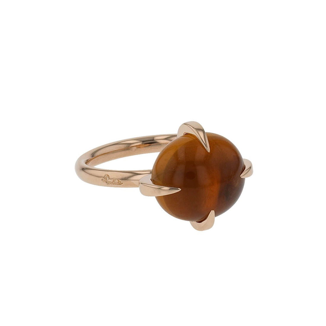 Pomellato Veleno citrine and gold ring