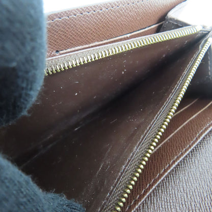 Louis Vuitton Sarah Wallet Damier Ebene Canvas N 63209