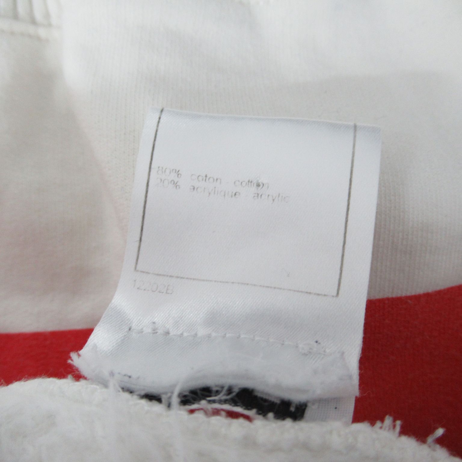 Chanel White Just A Drop Of No. 5 Sweatshirt Cotton