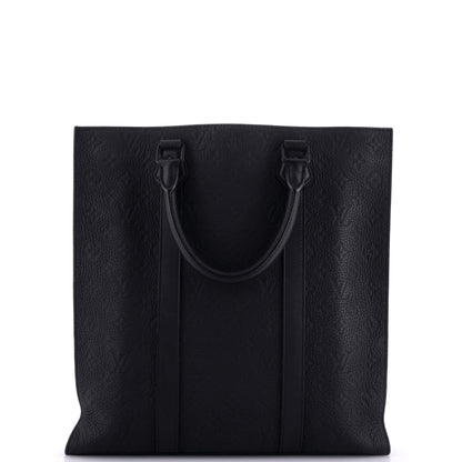 Louis Vuitton Sac Plat Nv Bag Monogram Taurillon Leather