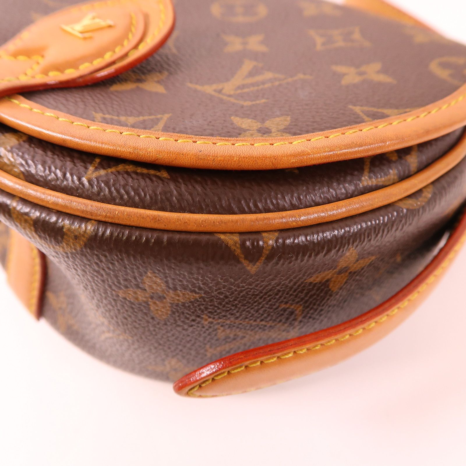 Louis Vuitton Monogram Tambourin Shoulder Bag Brown Shoulder Bag M 44860