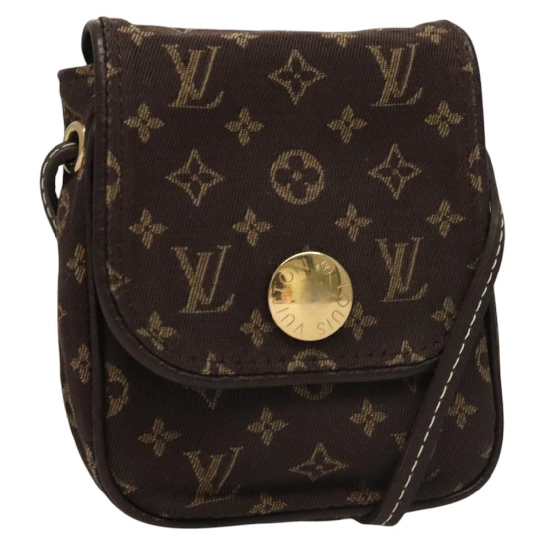 Louis Vuitton Monogram Mini Pochette Cancun Pouch Brown M 95313 Lv Auth
