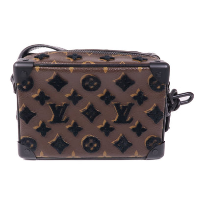 Louis Vuitton Monogram/velvet Soft Trunk Shoulder Bag Brown Shoulder Bag M 68970
