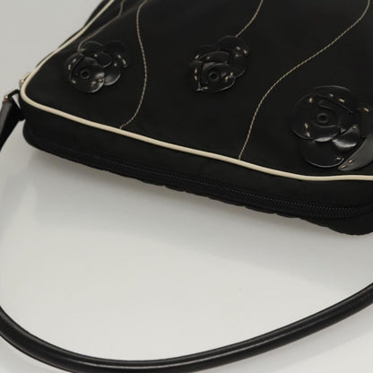 Prada Shoulder Bag Nylon Black Auth