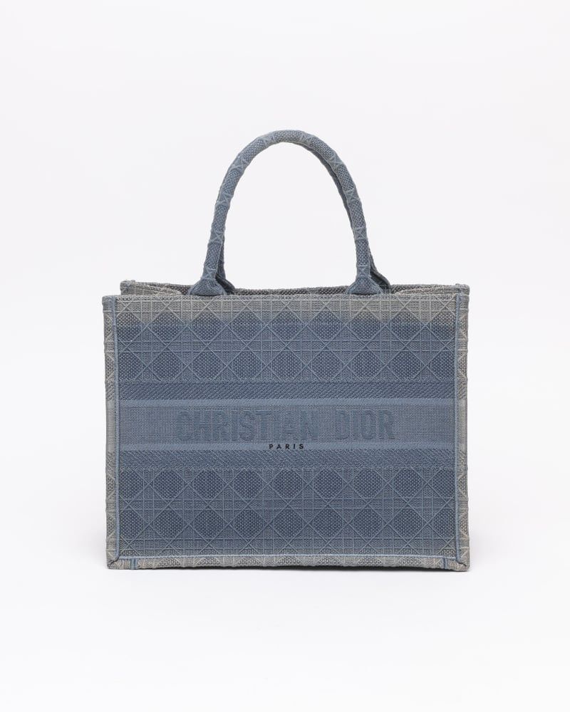 Christian Dior Cannage Medium Book Tote Bag