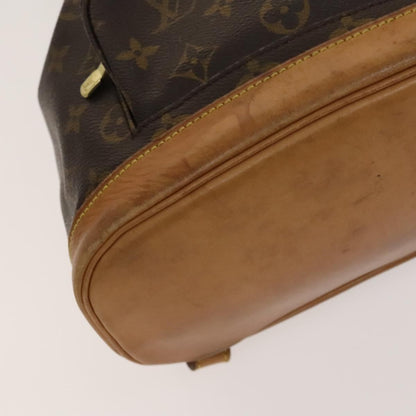 Louis Vuitton Monogram Montsouris Mm Backpack M 51136 Lv Auth