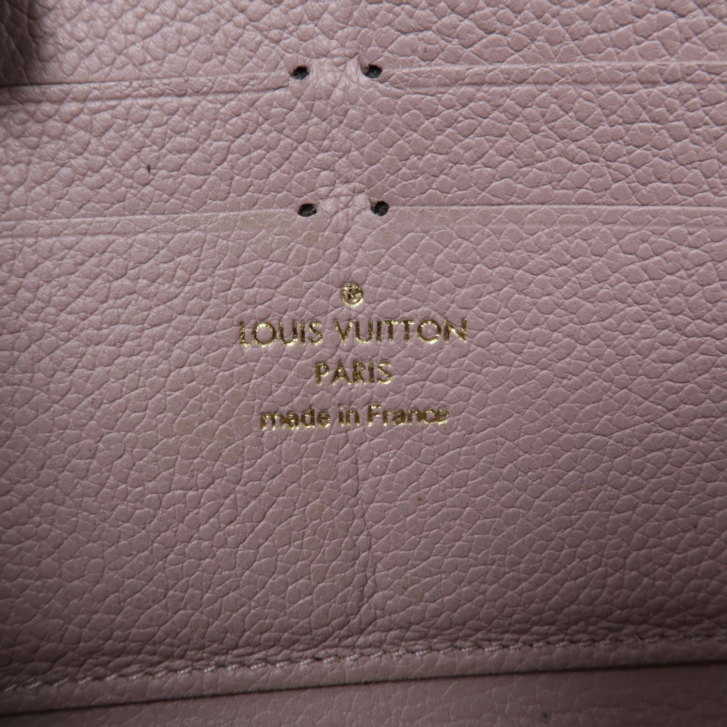 Louis Vuitton Zippy Wallet NM, Empreinte
