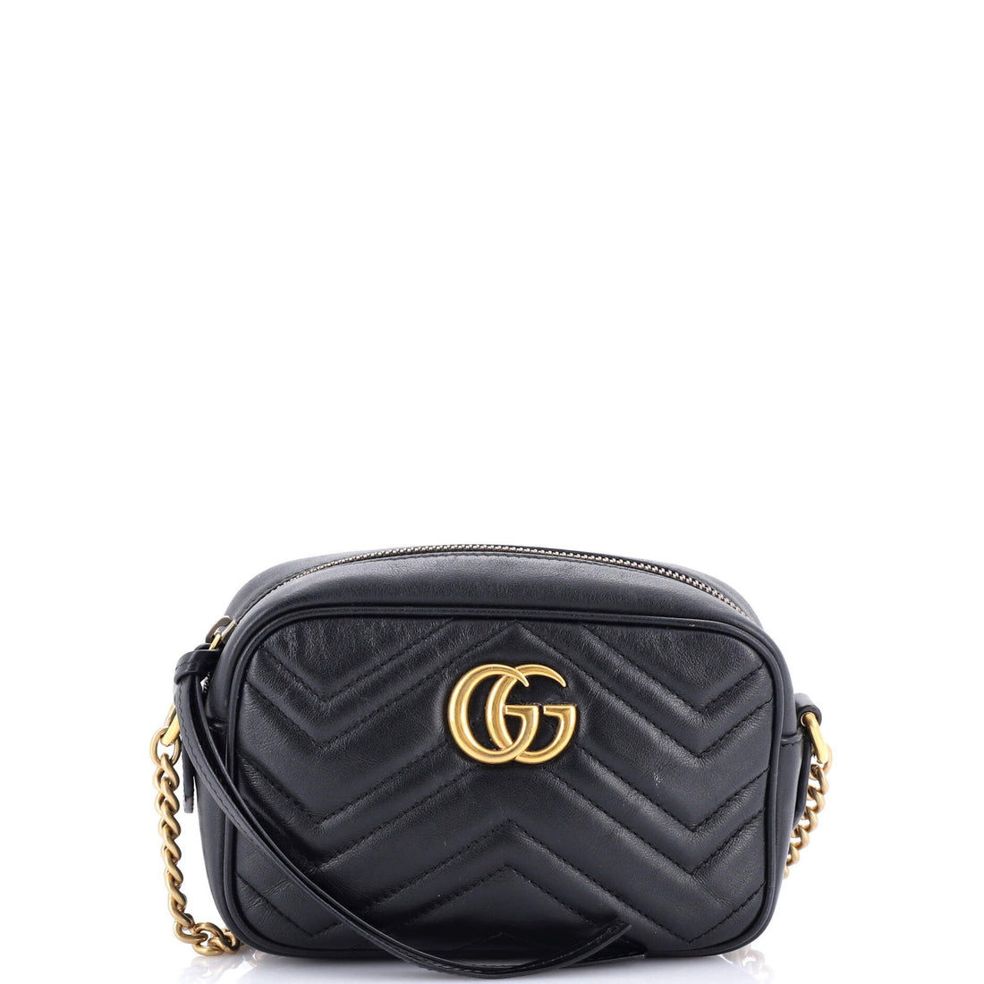 Gucci GG Marmont Shoulder Bag Matelasse Leather Mini