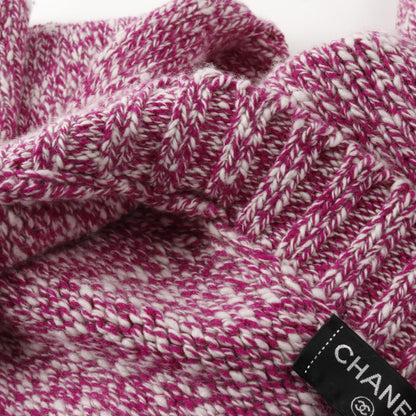 Chanel Purple White Cardigan Cashmere P 59844k 07799