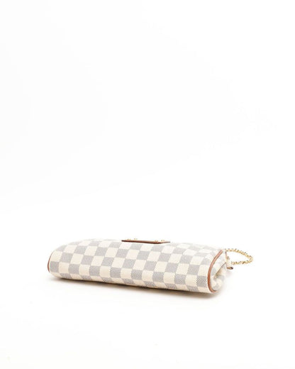 Louis Vuitton Damier Azur Eva Pochette Bag