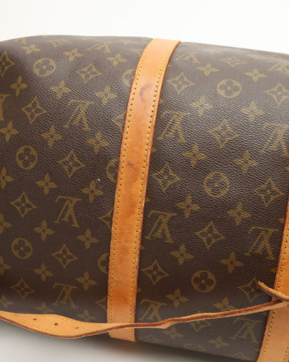 Louis Vuitton Monogram Keepall Bandoliered 50 Weekend Bag