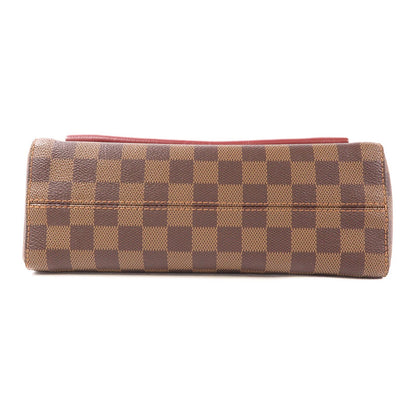 Louis Vuitton Damier Vavin Pm Golden Crosshair Shoulder Bag Ebene Brown Shoulder Bag N 40109