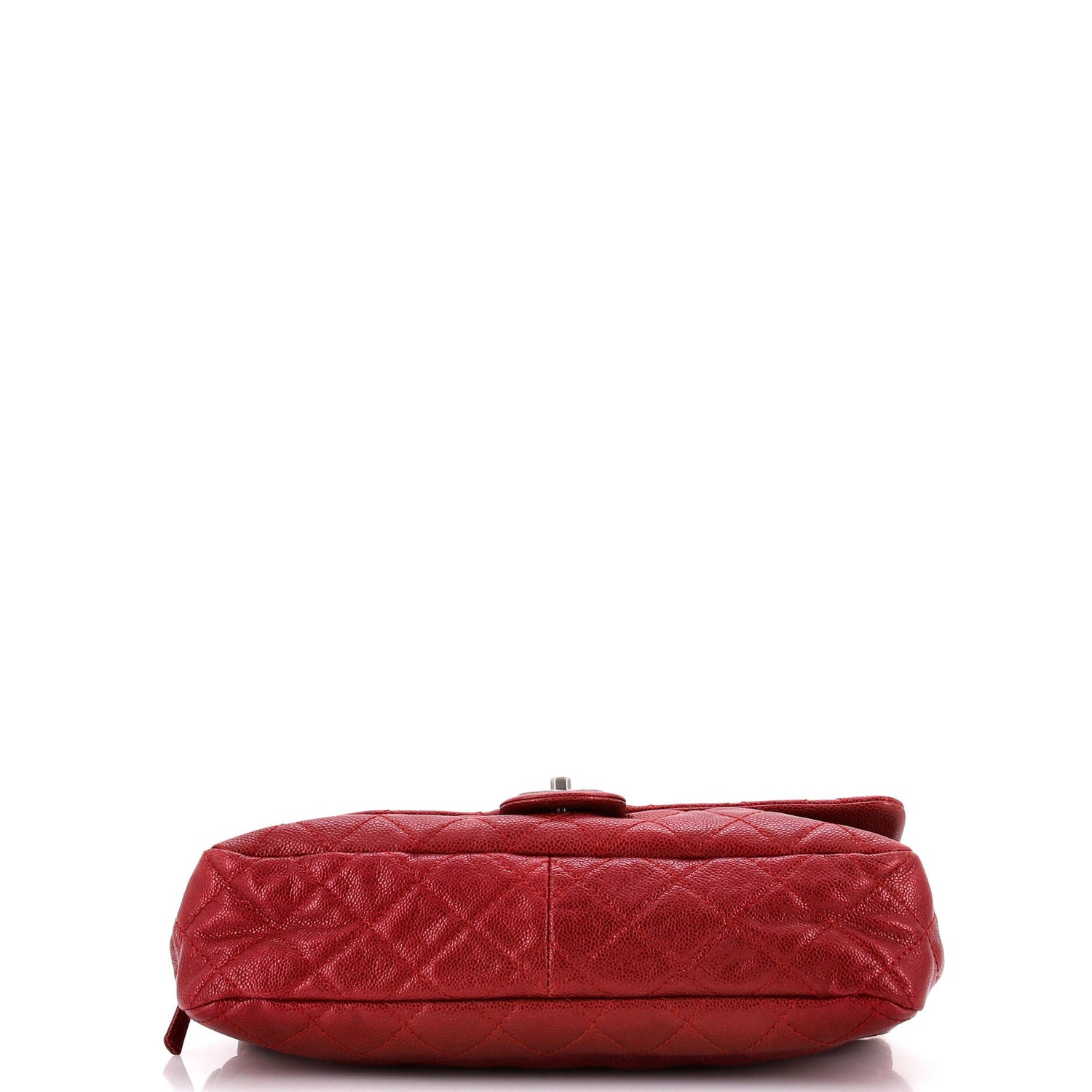 Chanel Easy Flap Bag Quilted Caviar Jumbo
