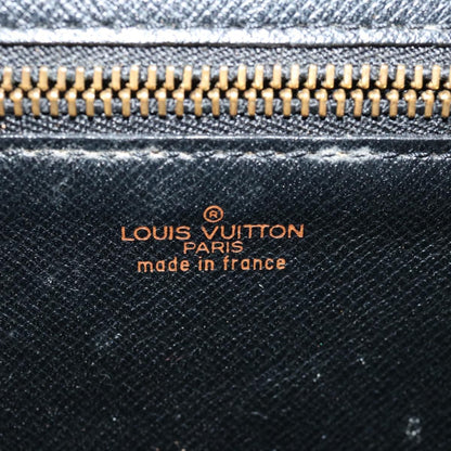 Louis Vuitton Epi Art Deco Clutch Bag Black M 52632 Lv Auth