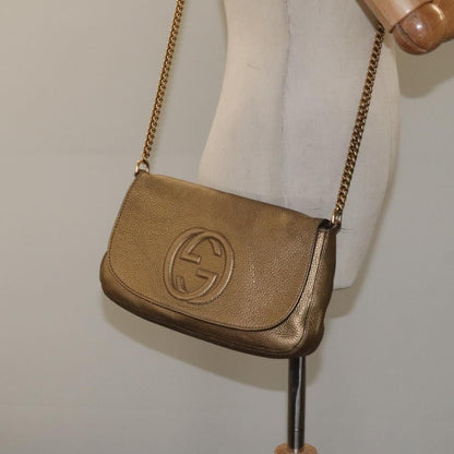 Gucci Chain Soho Flap Shoulder Bag