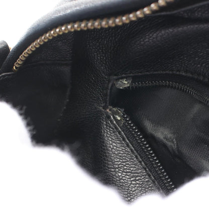 Chanel Black Matelasse Big Coco Mark Shoulder Bag Lambskin (sheep Leather)