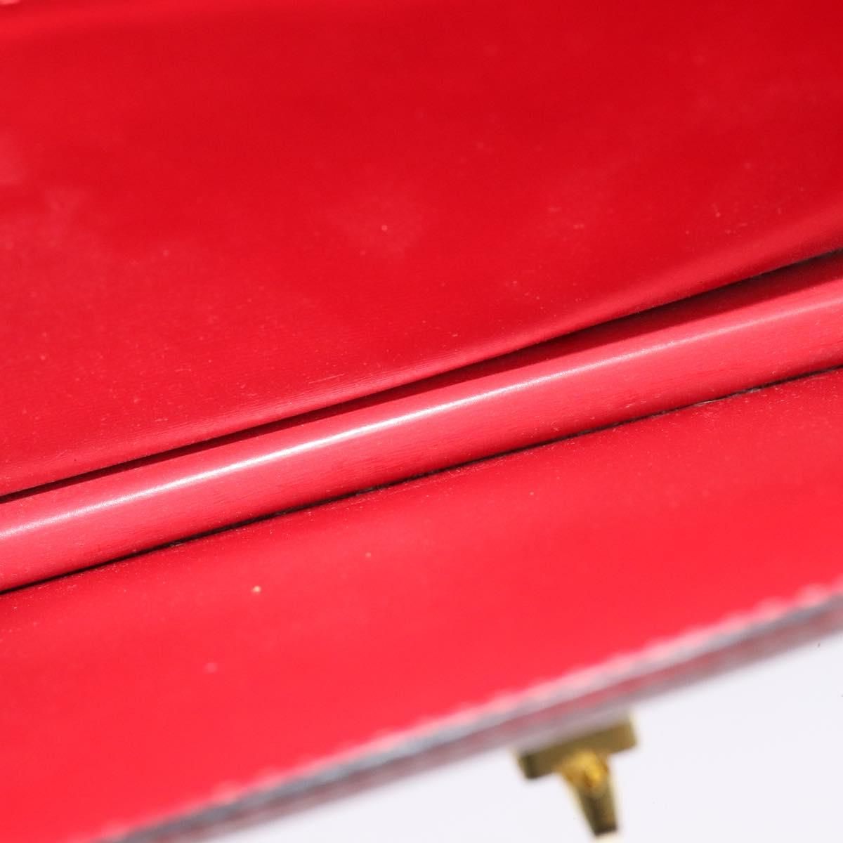 Louis Vuitton Epi Capuchin Shoulder Bag Red M 52347 Lv Auth