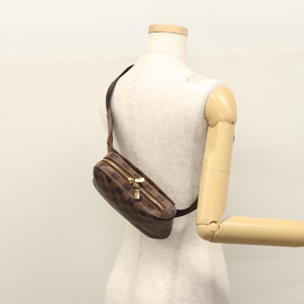 Louis Vuitton Damier Ebene Geronimos Shoulder Bag N 51994 Lv Auth
