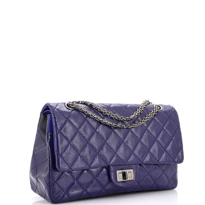 Chanel Reissue 2.55 Flap Bag Quilted Caviar 227