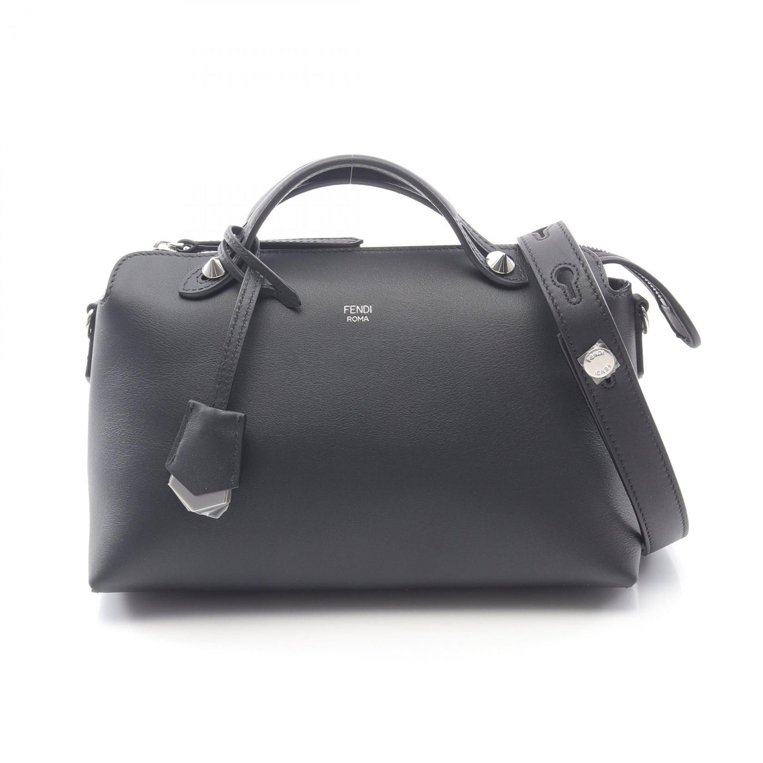 Fendi By The Way Medium Handbag Black Leather 8bl 1461d 5f 0gxn