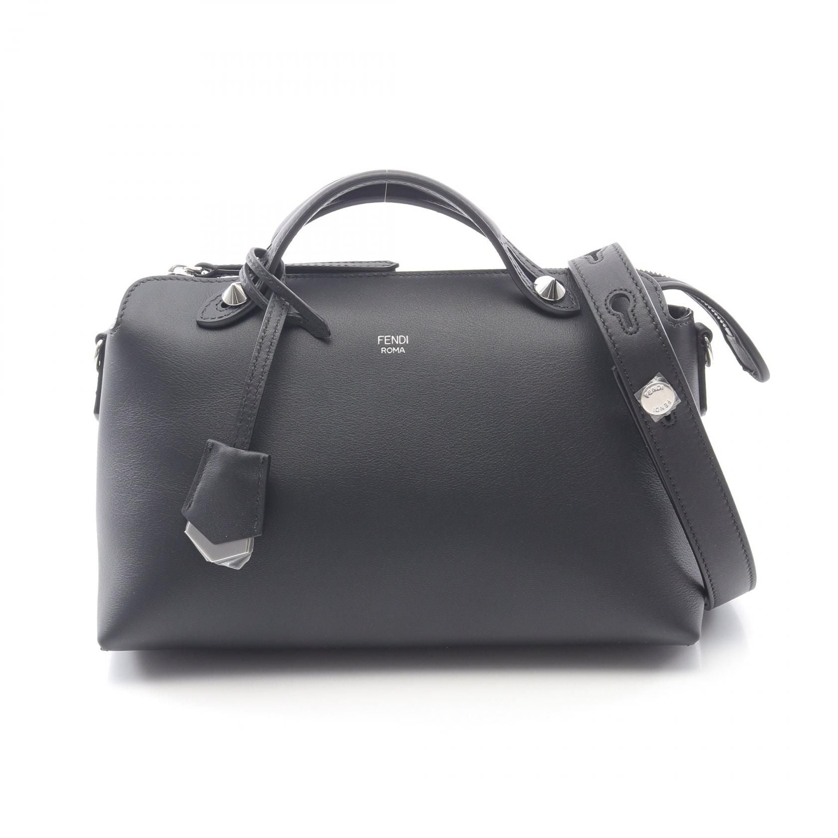 Fendi By The Way Medium Handbag Black Leather 8bl 1461d 5f 0gxn