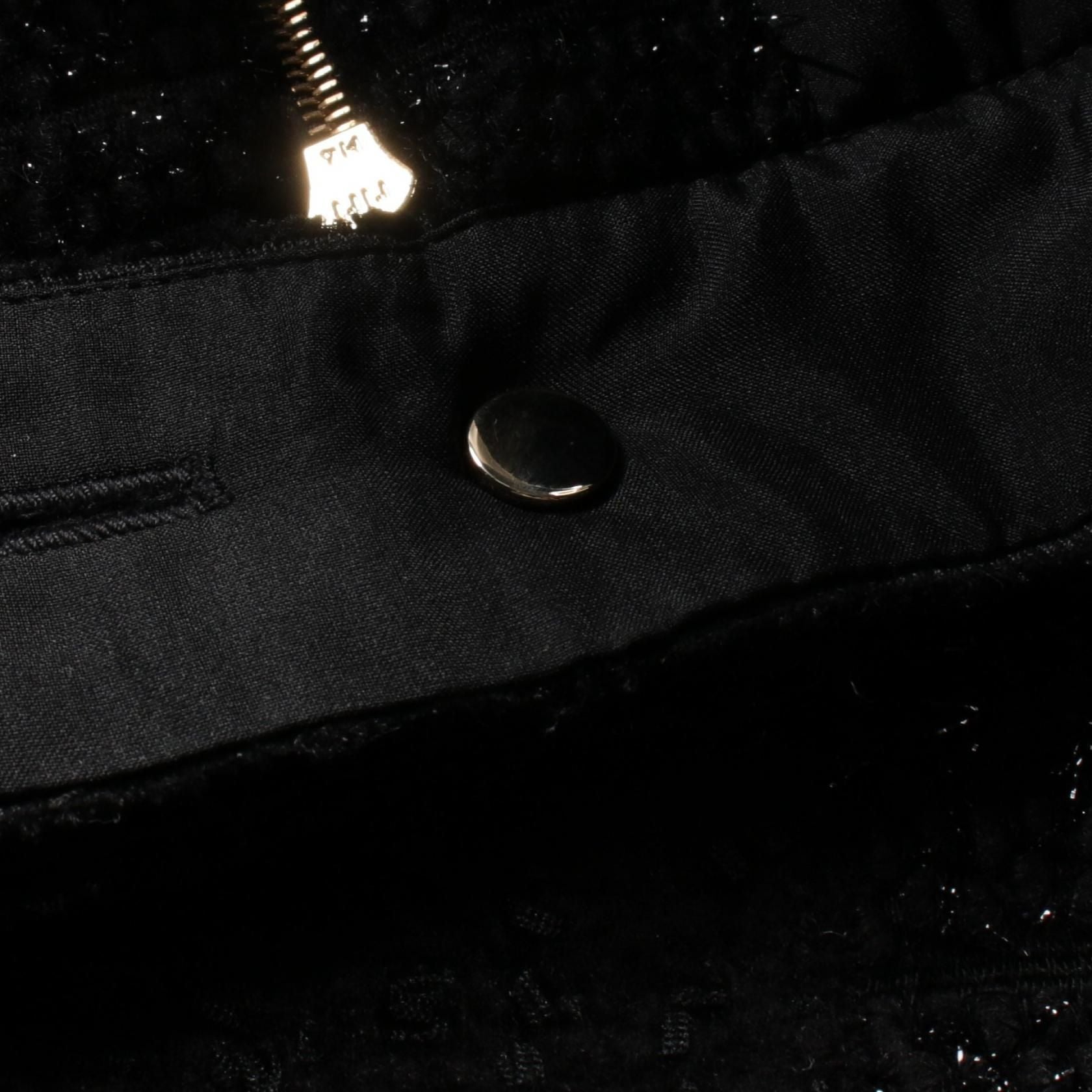 Chanel Black Skirt Wool