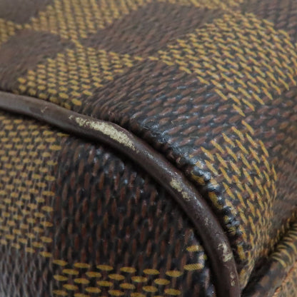 Louis Vuitton Trevi Pm Shoulder Handbag Damier Ebene Brown N 51977