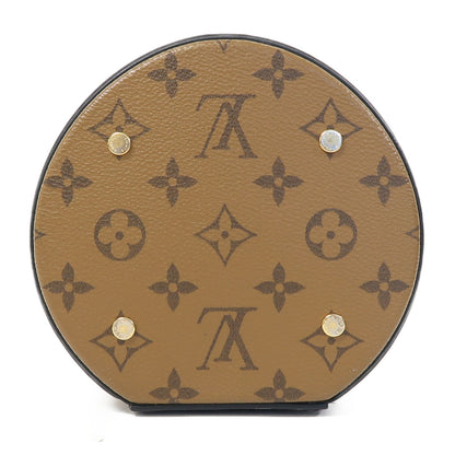 Louis Vuitton [special] [offer] Monogram Reverse Cannes Gold Buckle Hand-sewn Shoulder Bag Black Brown 2way Should