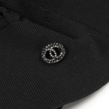 Chanel Black Coco Mark Knit Cotton P 62984k 48963