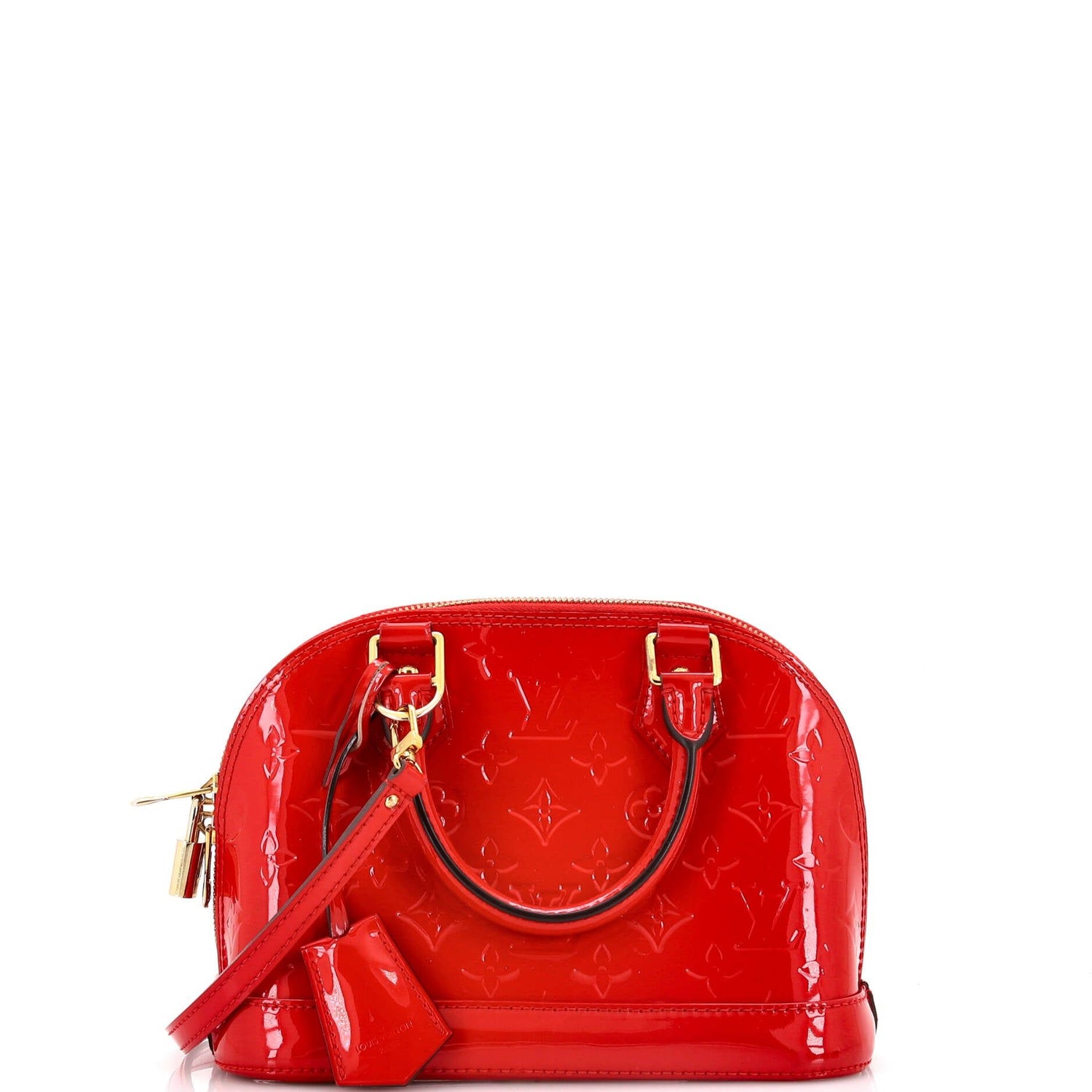 Louis Vuitton Alma Handbag Monogram Vernis Bb