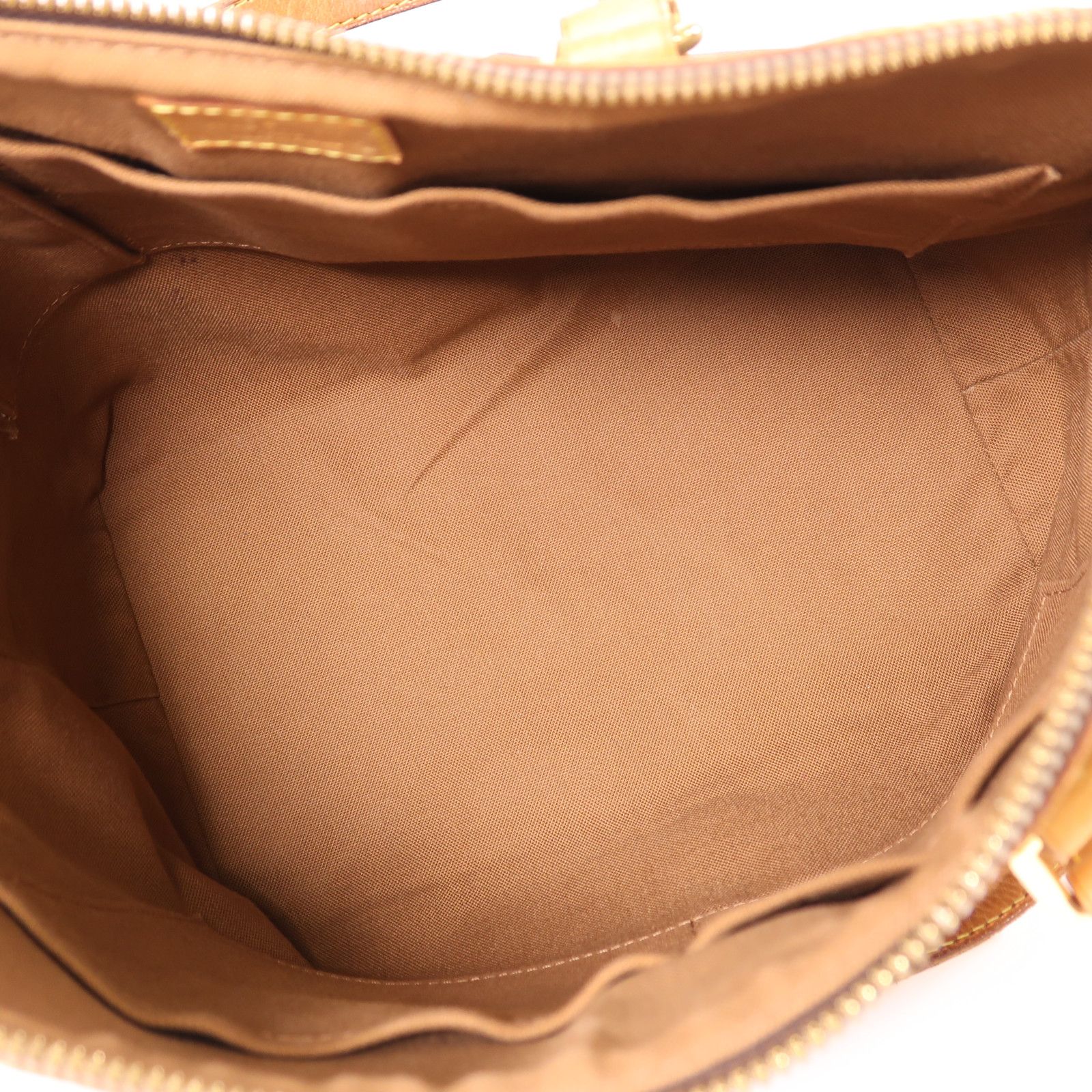 Louis Vuitton Monogram Palermo Pm Gold Hand-handed Bag For Shoulders And Backs Brown 2way Shoulder Bag M 40145