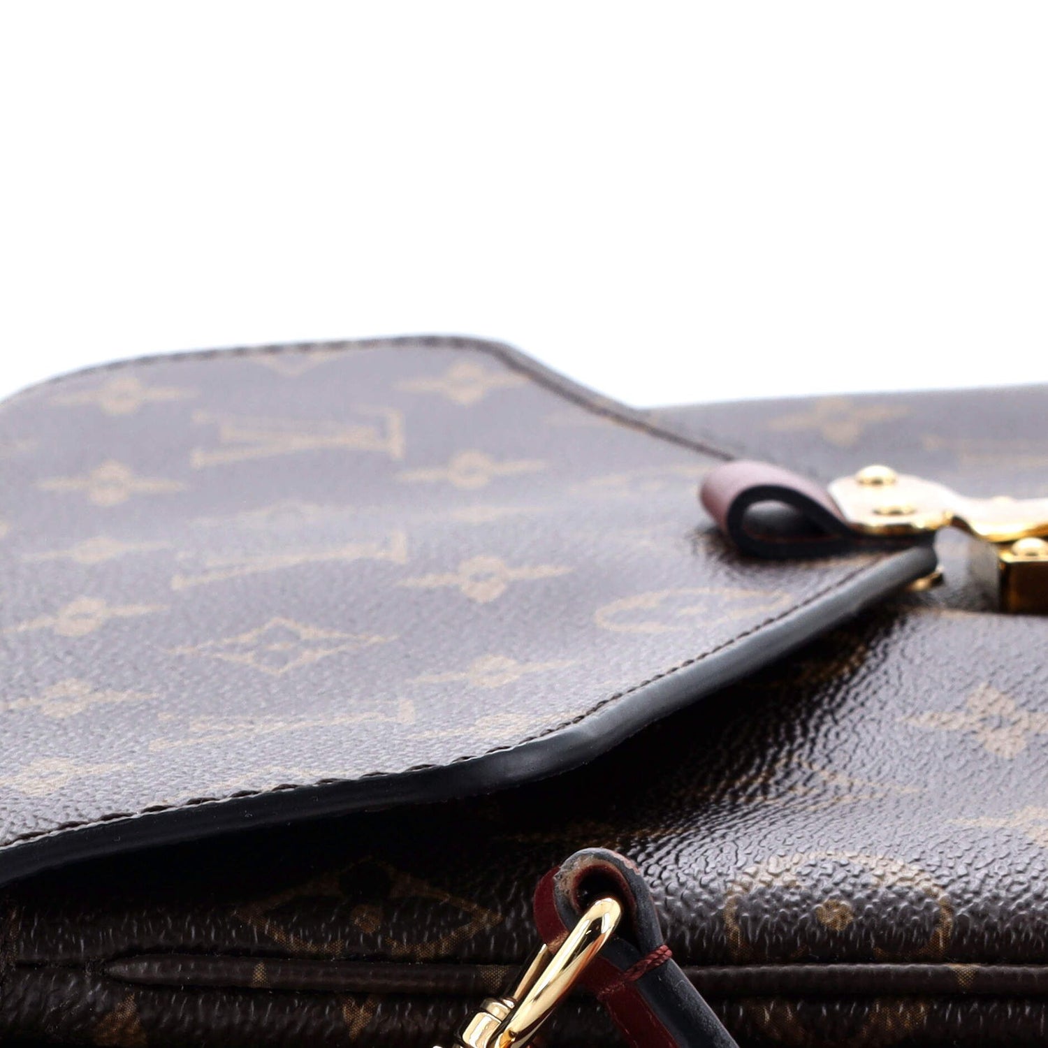 Louis Vuitton Braided Handle Pochette Metis Monogram Canvas