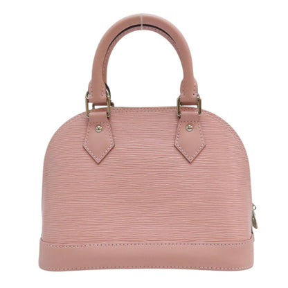 Louis Vuitton Alma Bb Shoulder Bag Epi Leather Pink (no Key) M 41327