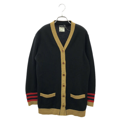 Chanel Black Cardigan Cashmere P 36174k 02177