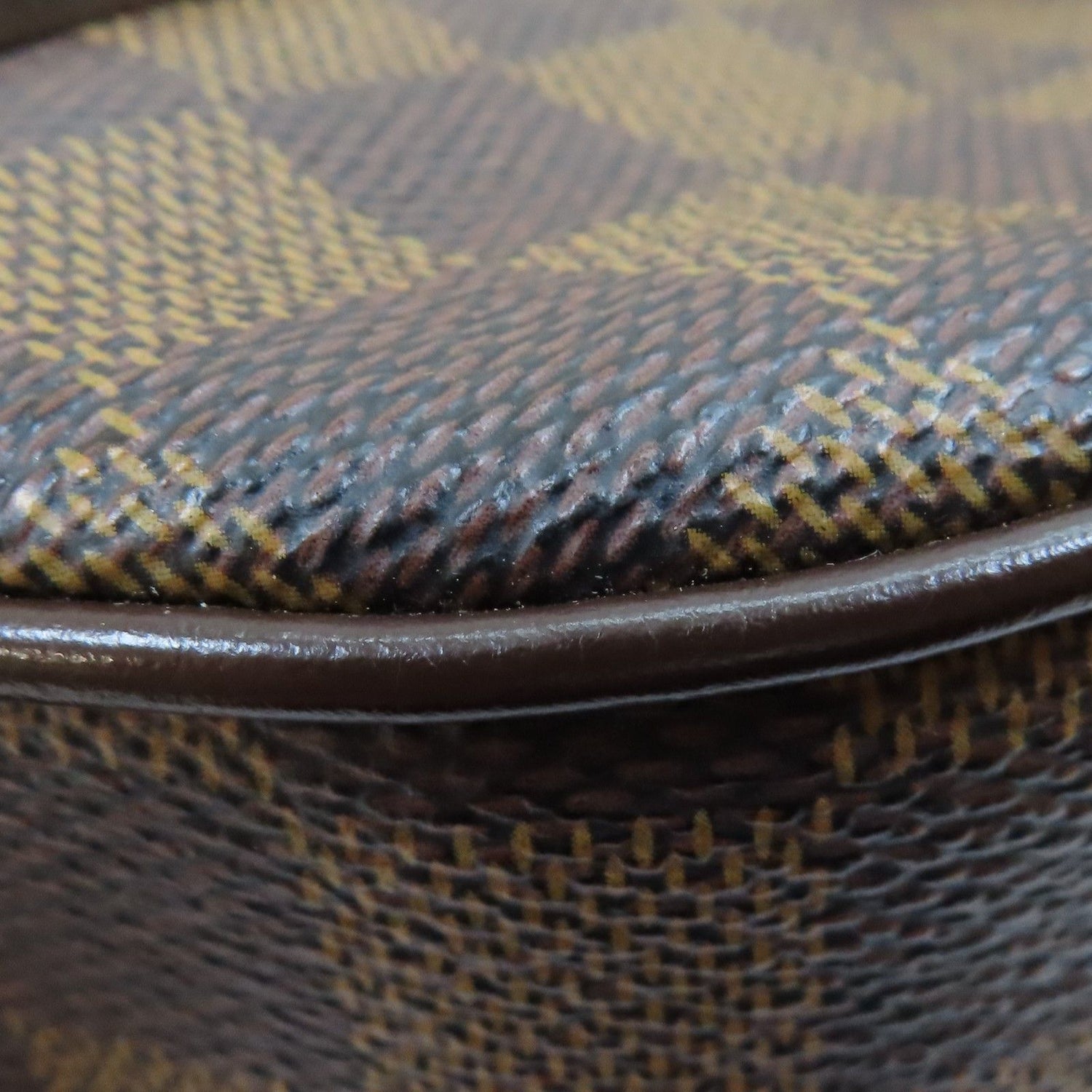 Louis Vuitton Highbury Shoulder Bag Damier Ebene Brown N 51200