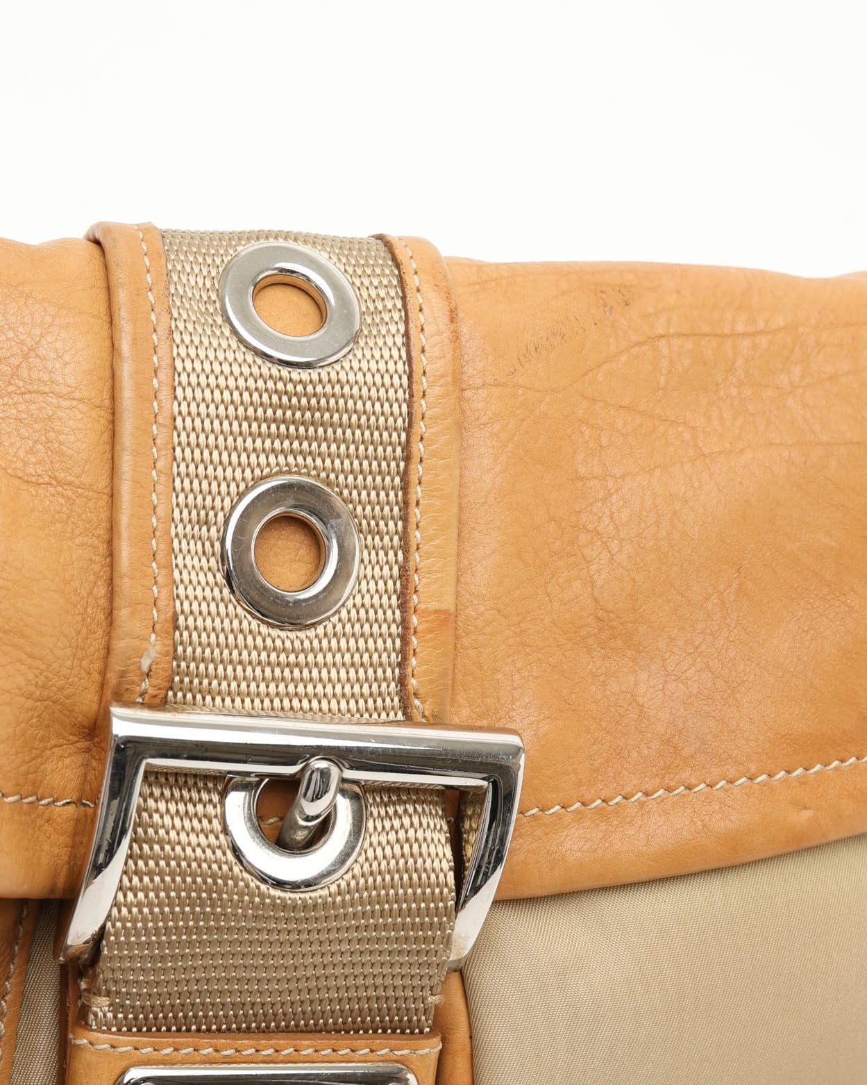 Prada Buckle Flap Bag