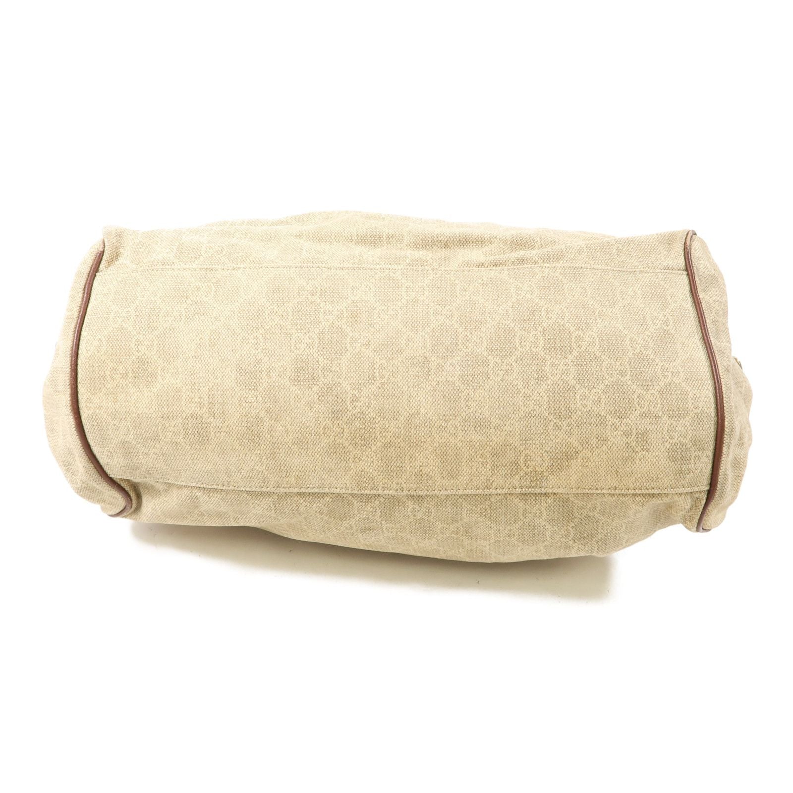 Gucci Canvas Sukey Hobo Gold Hand-turn Shoulder Bag Palm Color 2way Shoulder Bag Brown Brown Canvas 223974