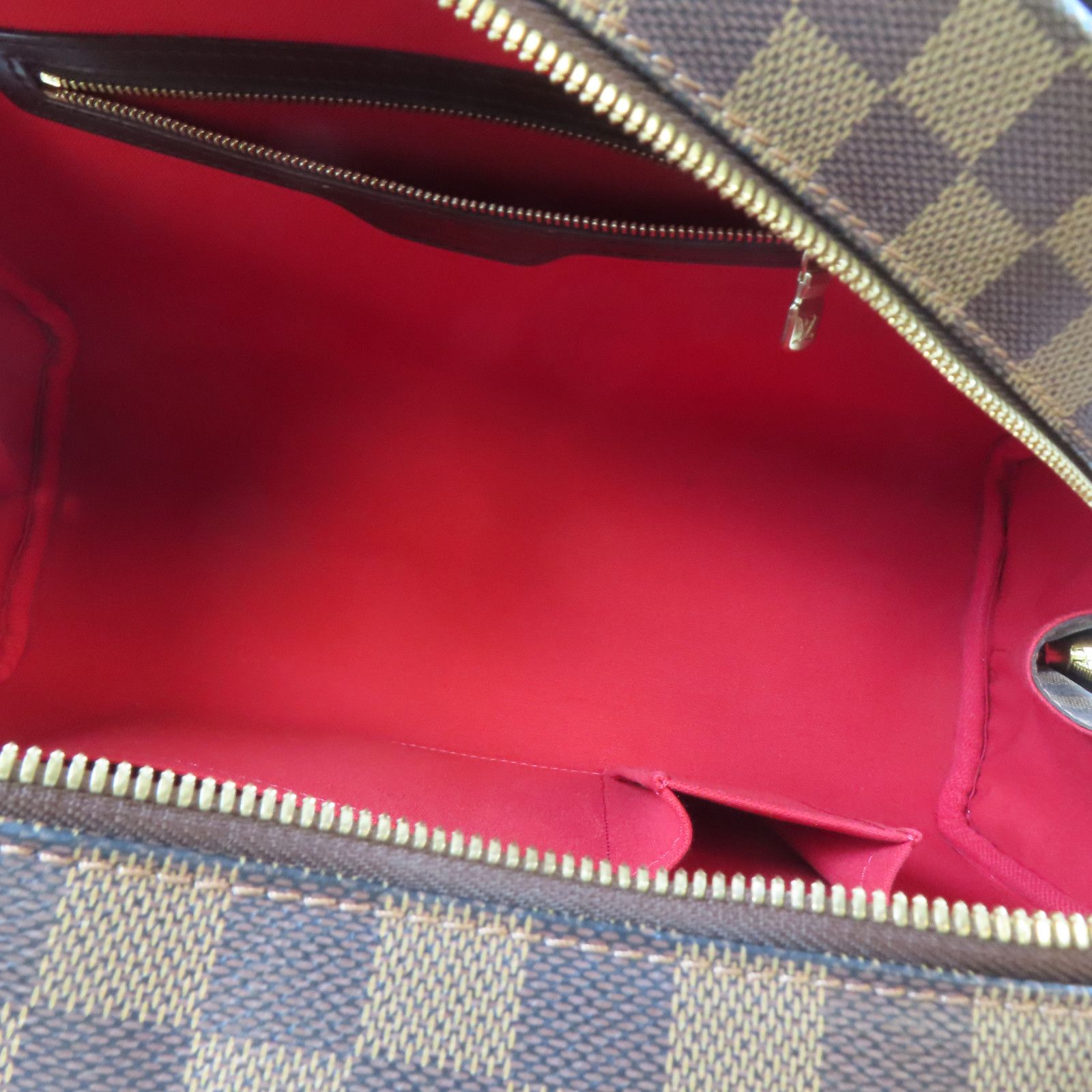 Louis Vuitton [decreased] [grace] Damier Nolita Gold Handmade Bag Color Brown Handbag N 41455