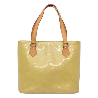 Louis Vuitton Vernis Houston Hand Bag Beige M 91004 Lv Auth